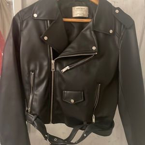 Zara leather jacket
